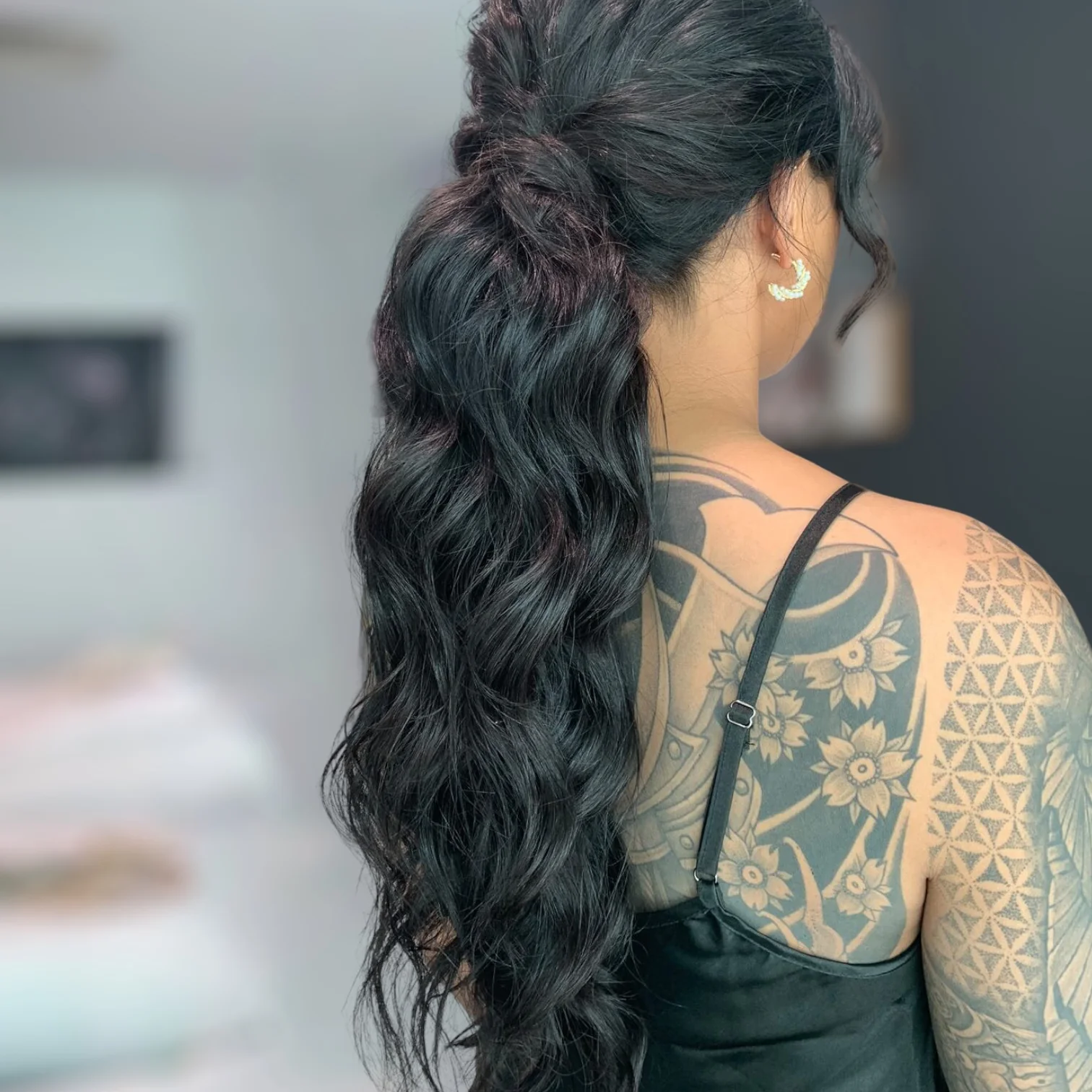 Ponytail Hair Extensions #1 Jet Black - PrettyBull Limited