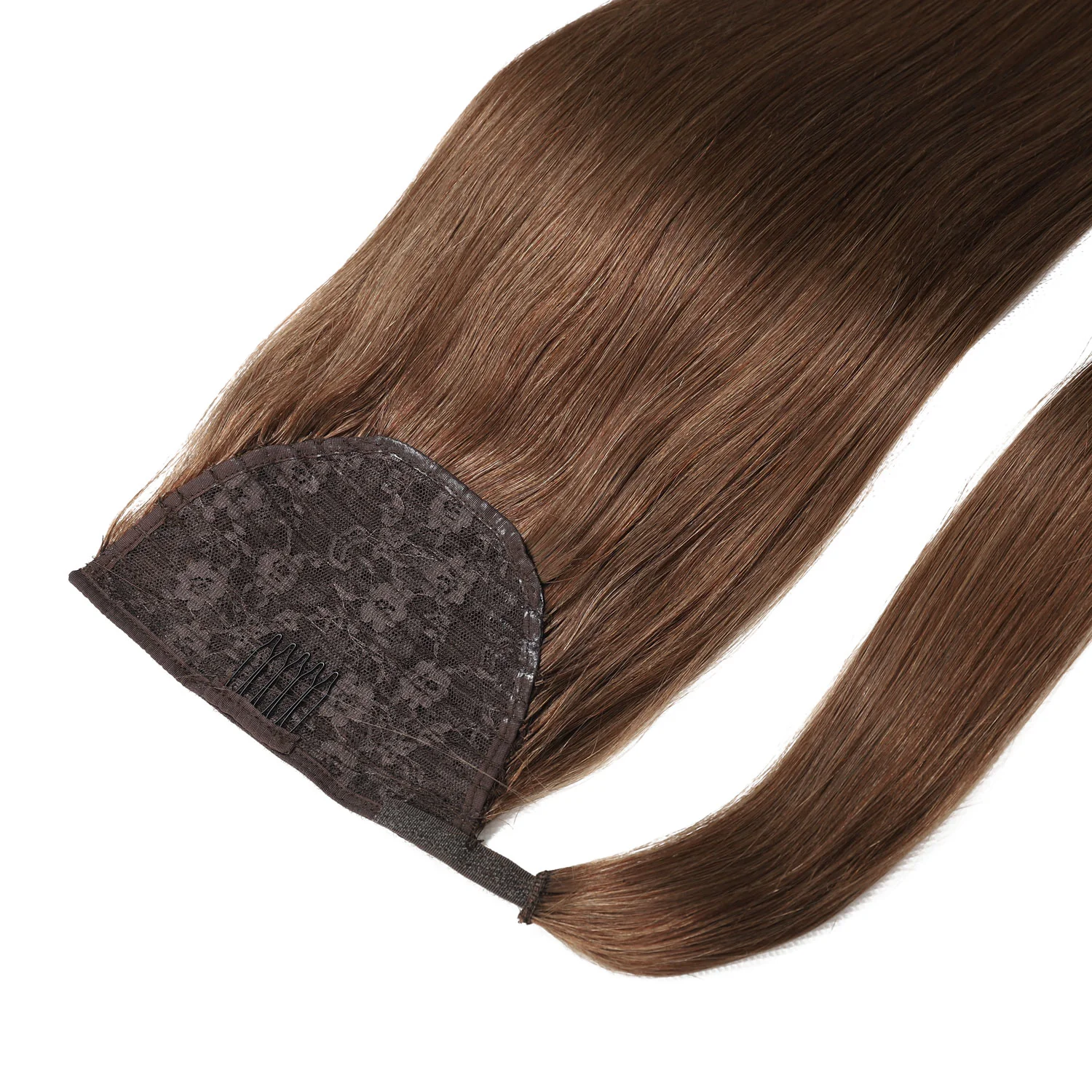 Ponytail Hair Extensions #4 Chestnut Brown - PrettyBull Limited