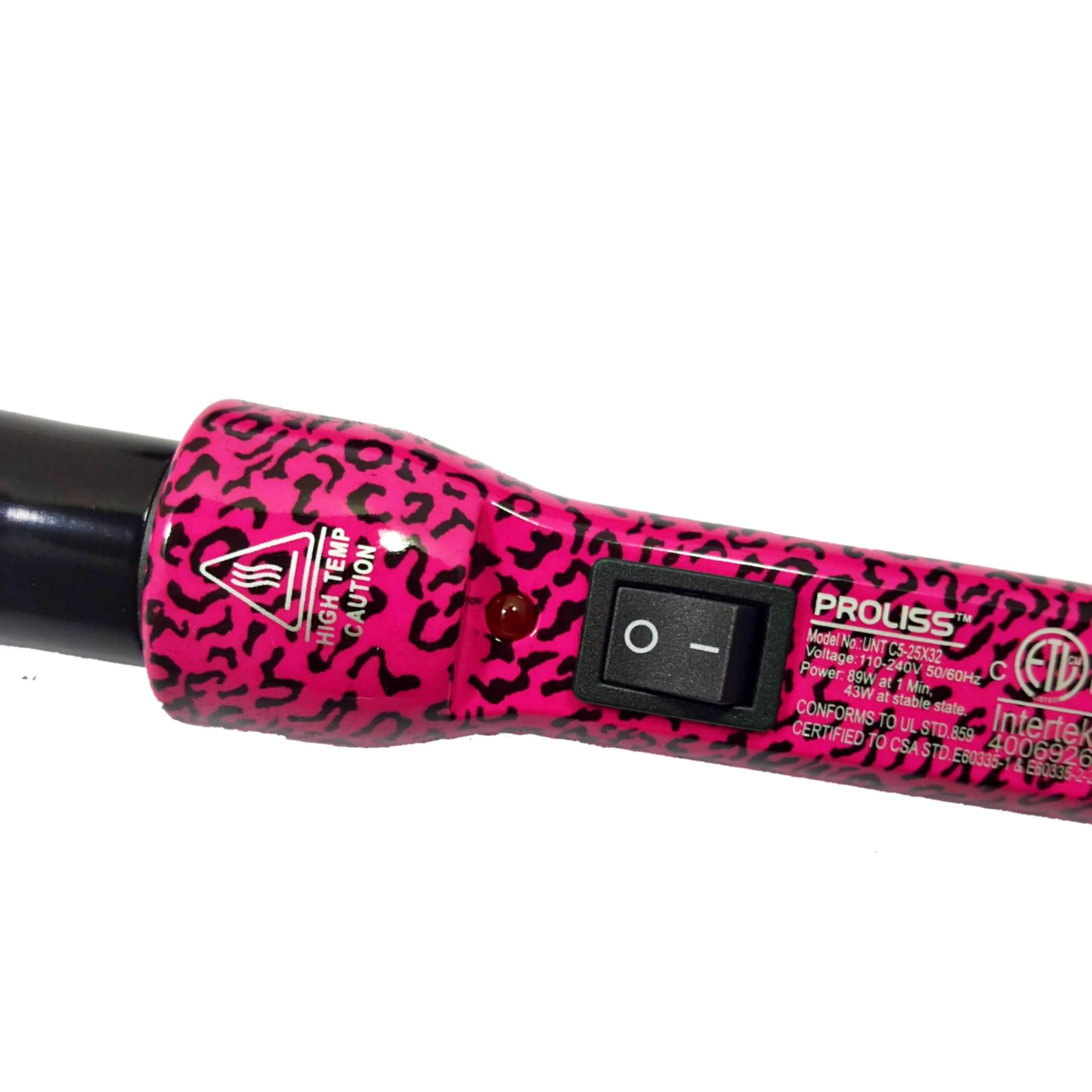 25-32mm Pink Leopard Tapered - PrettyBull Limited