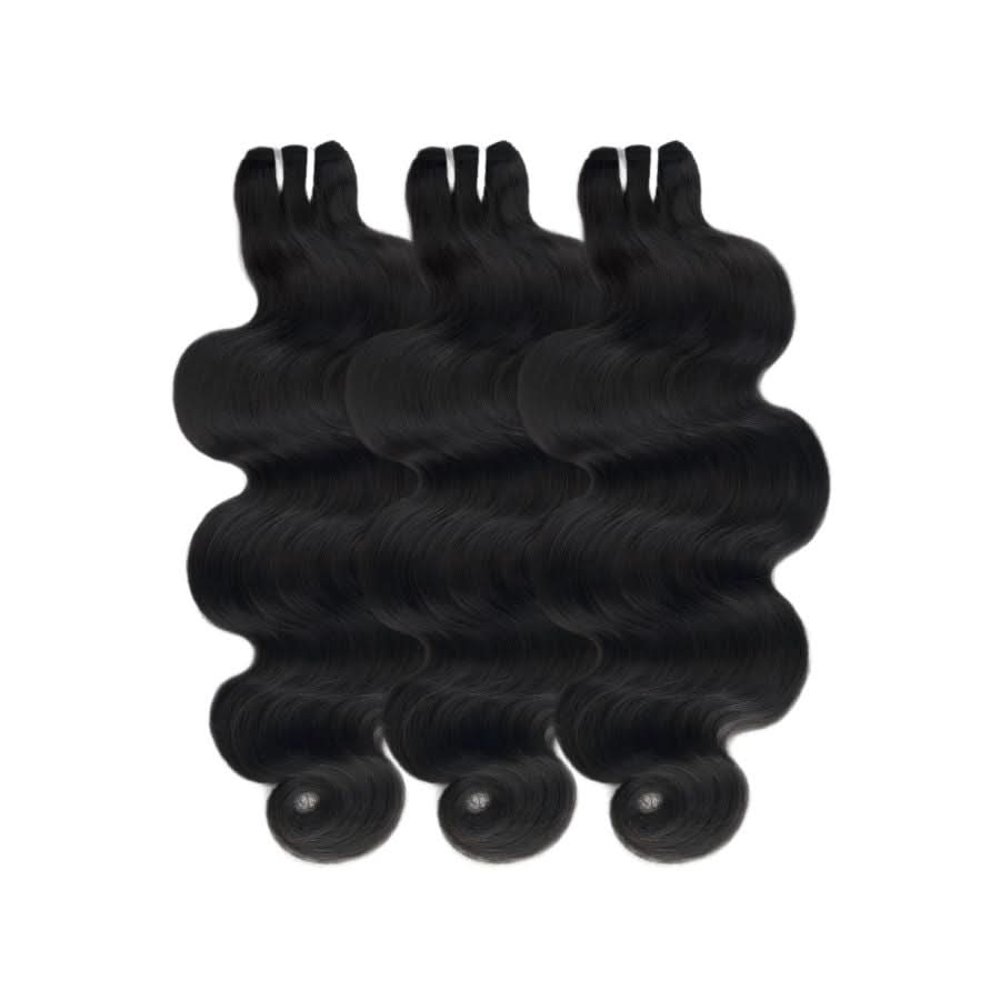 USA Shipping | Hair Bundles Deal 3pcs Straight/Body Wave 100% Human Hair Weaves - PrettyBull Limited