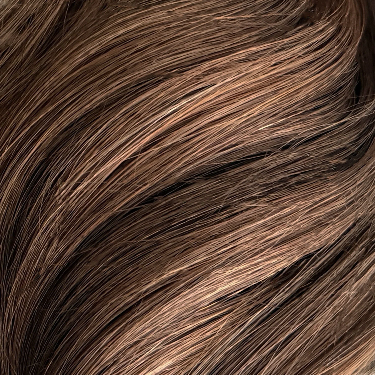 Ponytail Hair Extension #2/10 Dark Brown & Caramel Lowlights - PrettyBull Limited