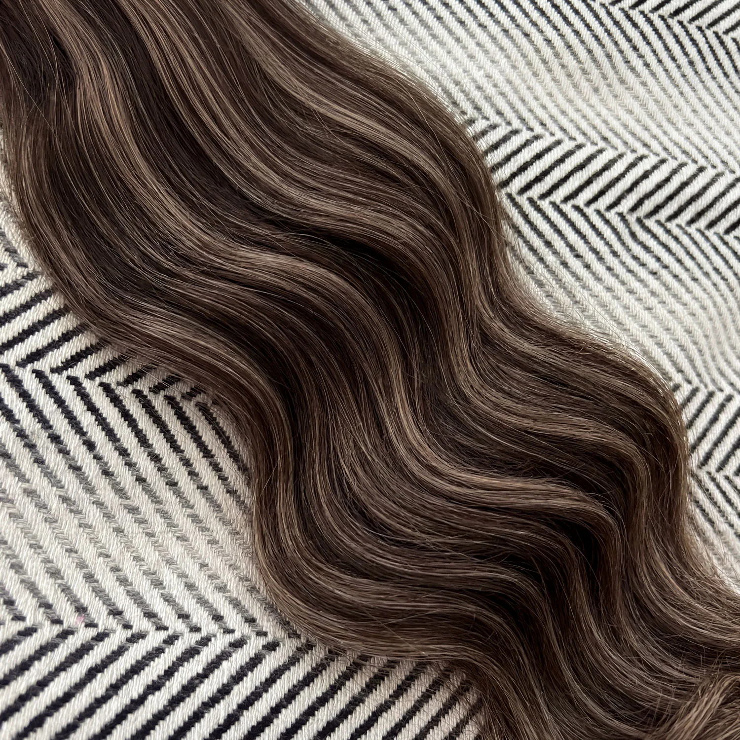 Ponytail Hair Extensions #2c/8a Chocolate and Ash Brown Mix - PrettyBull Limited