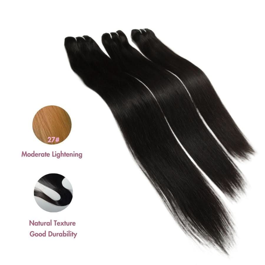 WOWANGEL Bundles Deal 3pcs Loose Wave/Water Wave/Burmese Curl 100% Human Hair Weaves - PrettyBull Limited