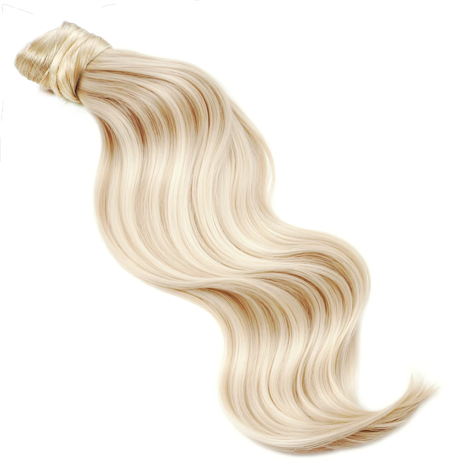 Ponytail Hair Extensions #18a/1001 Ash Blonde Mix - PrettyBull Limited