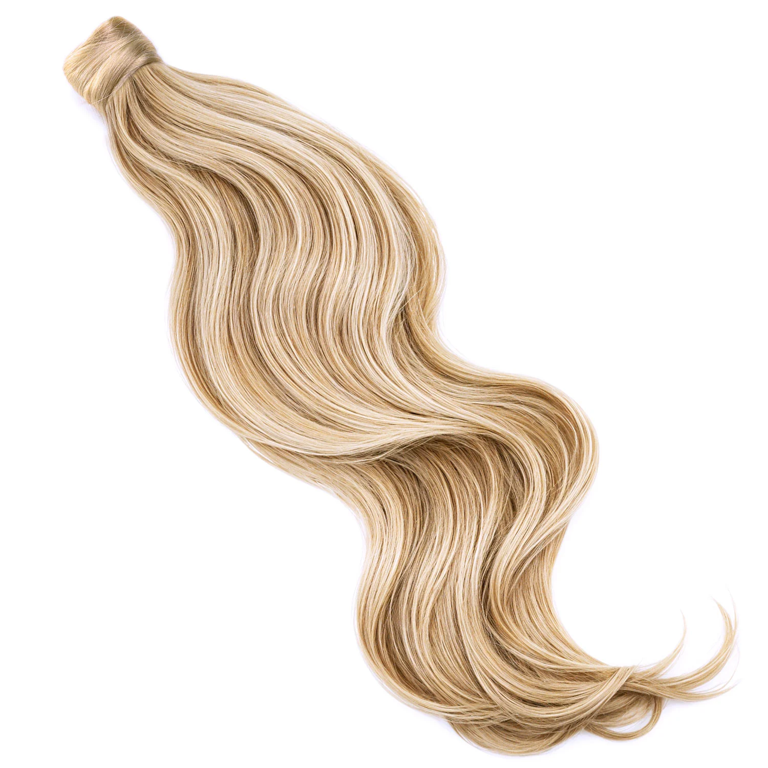 Ponytail Hair Extensions #27/60 Bronzed Blonde & Platinum Blonde Highlights - PrettyBull Limited