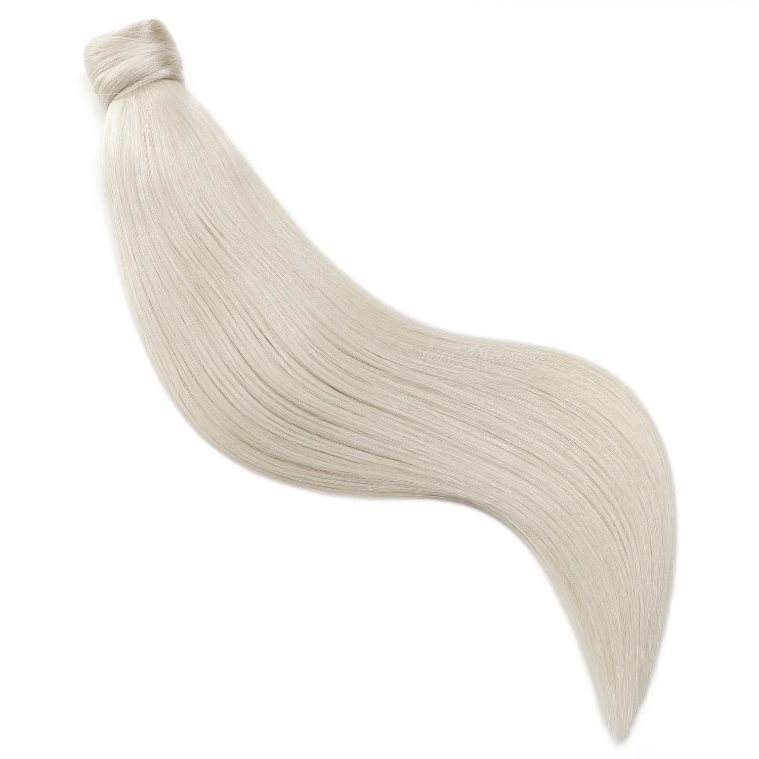 Ponytail Hair Extension #60a Cool Platinum Blonde - PrettyBull Limited