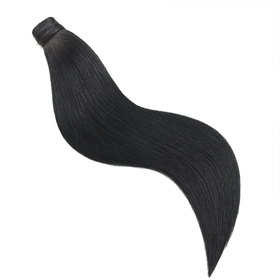 Ponytail Hair Extensions #1 Jet Black - PrettyBull Limited