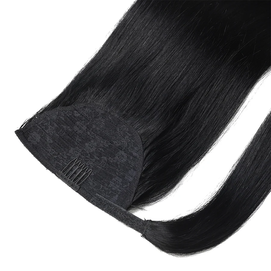 Ponytail Hair Extensions #1 Jet Black - PrettyBull Limited
