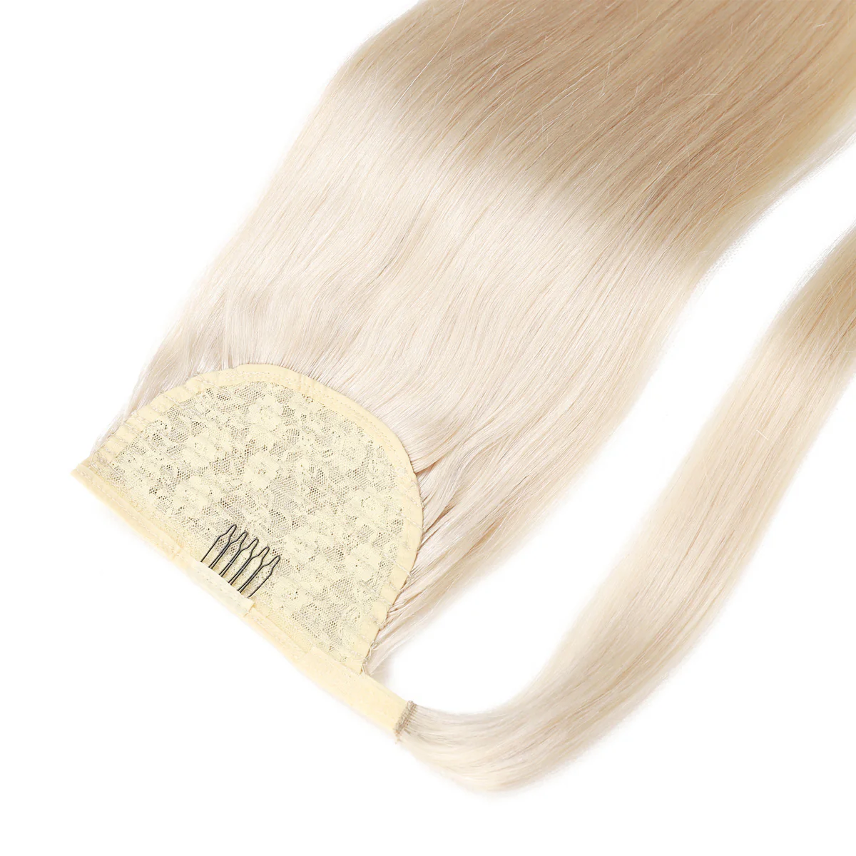 Ponytail Hair Extensions #60b Vanilla Blonde - PrettyBull Limited
