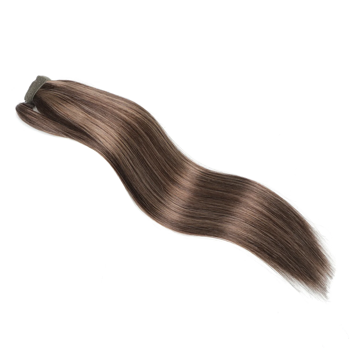 Ponytail Hair Extensions #2c/8a Chocolate and Ash Brown Mix - PrettyBull Limited