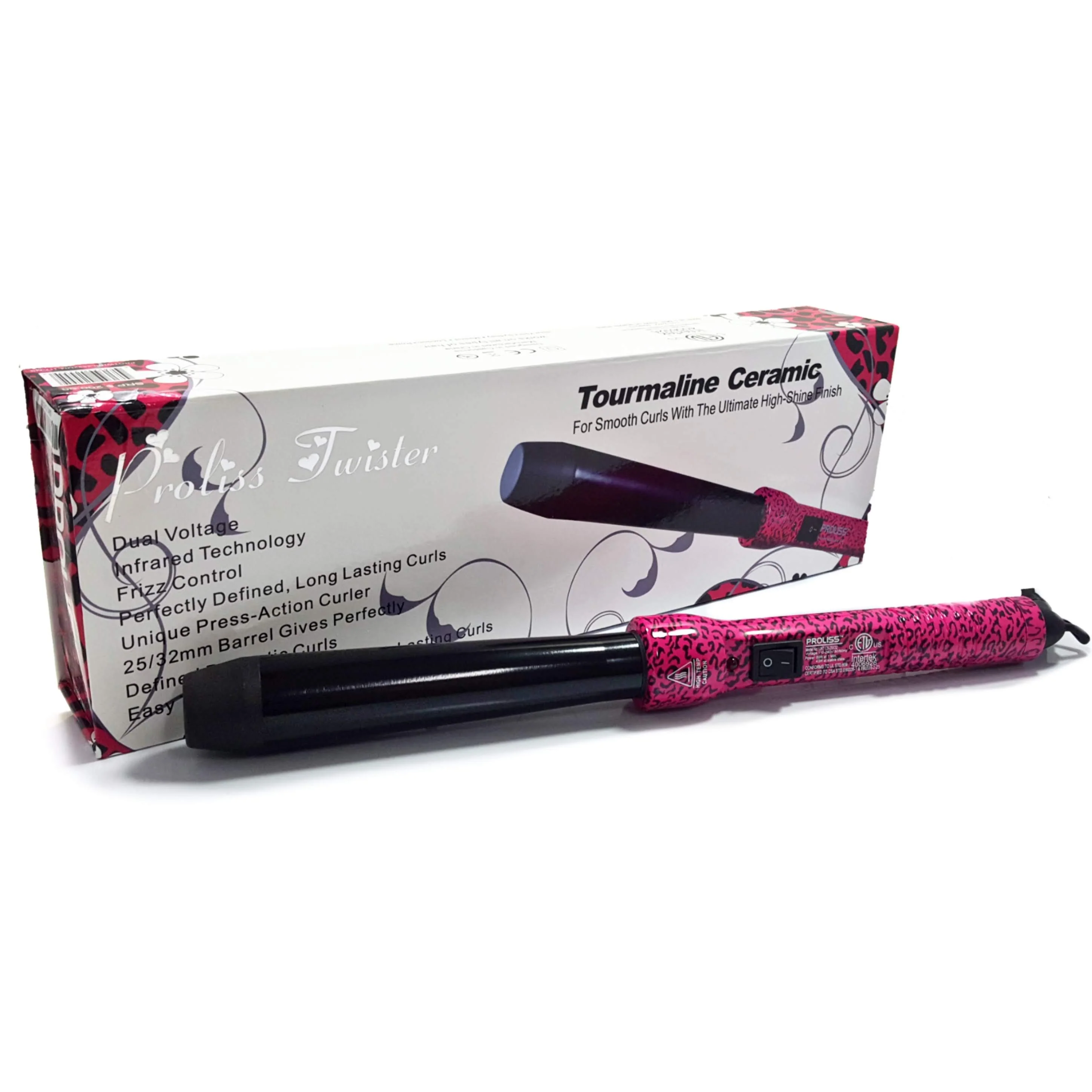 25-32mm Pink Leopard Tapered - PrettyBull Limited