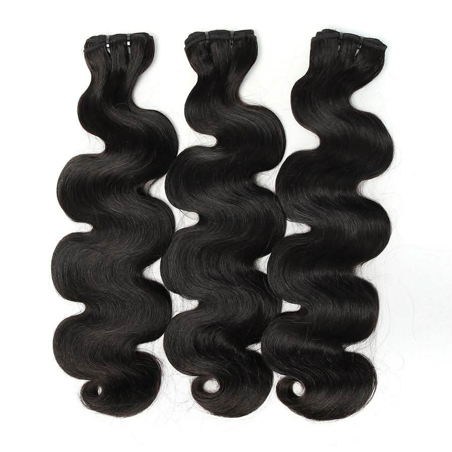 WOWANGEL Premium Raw Hair Bundles Deal 3pcs Straight/Body Wave/Deep Wave - PrettyBull Limited