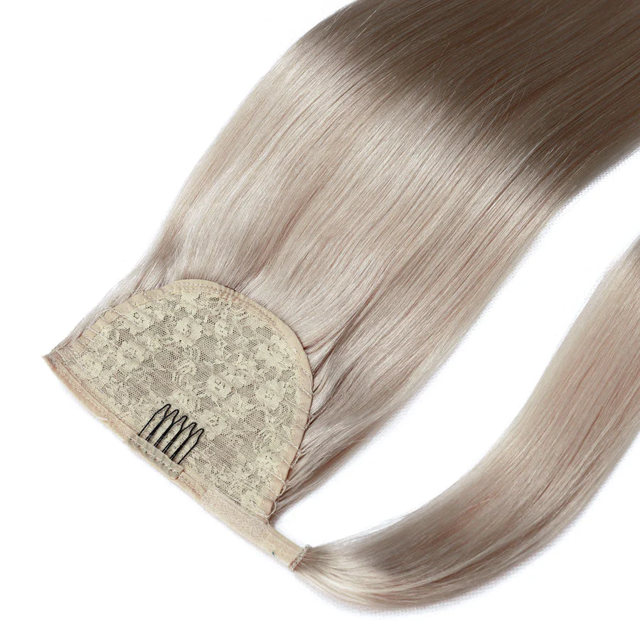 Ponytail Hair Extensions #17 Cool Beige Blonde - PrettyBull Limited