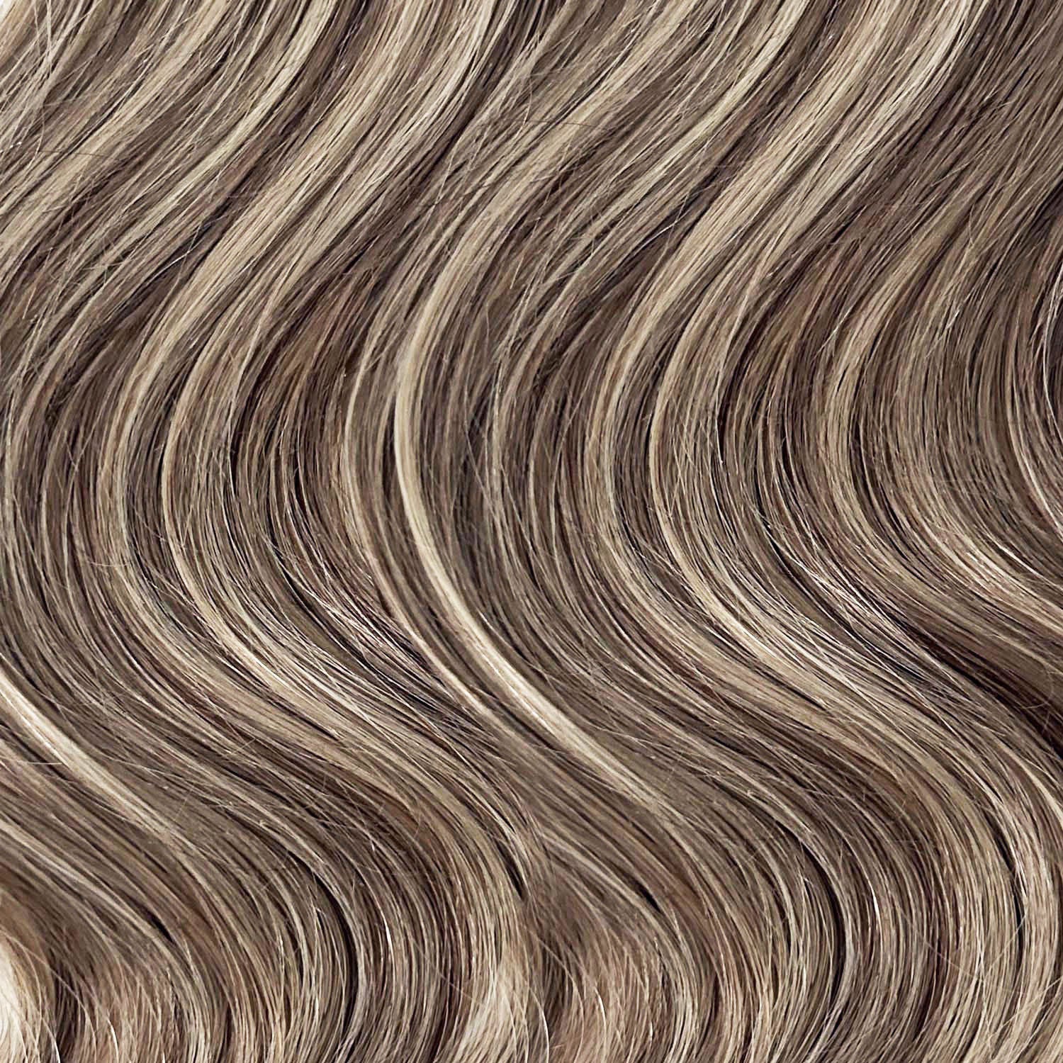 Ponytail Hair Extensions #8a/60 Ash Brown and Blonde Mix - PrettyBull Limited