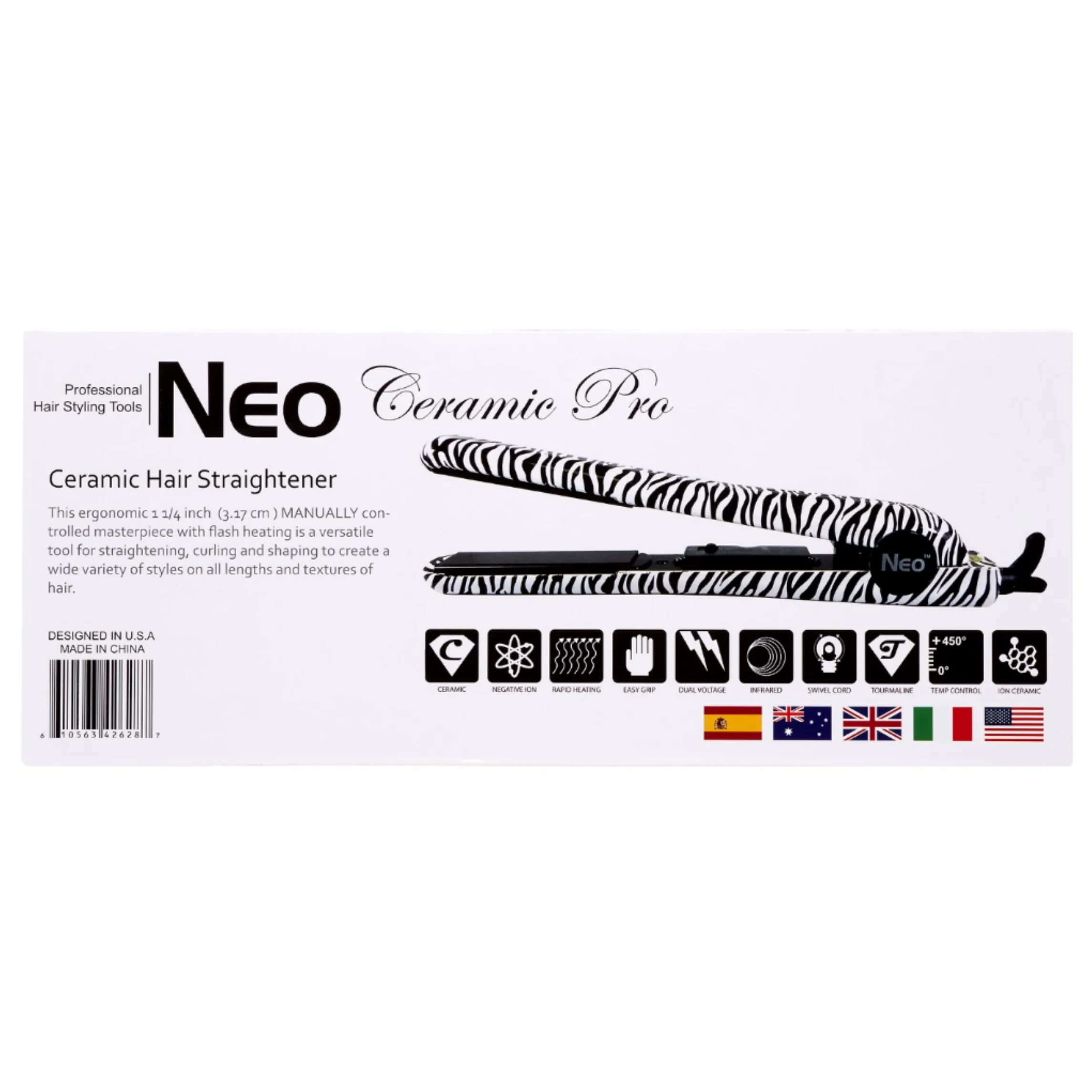 White Zebra Ceramic Pro - PrettyBull Limited